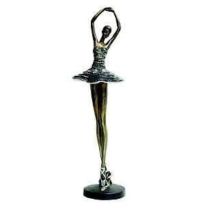 FIGURA DE BAILARINA DE RESINA