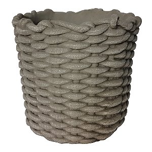 CACHEPOTS DE CIMENTO CINZA