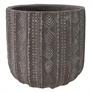 CACHEPOT DE CIMENTO 20CM X 20CM X 16,5CM