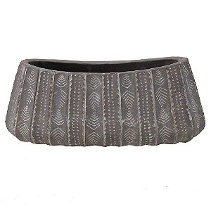 CACHEPOT DE CIMENTO 32CM X 13,5CM X 13CM