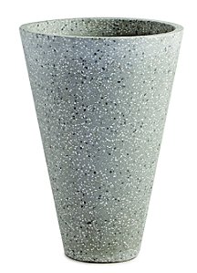 KIT CACHEPOT DE PISO EM CIMENTO - 2 PÇS