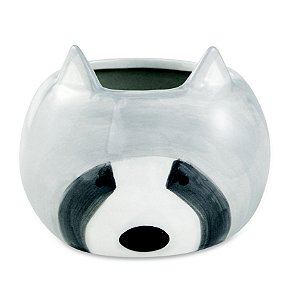 CACHEPOT GUAXINIM EM CERAMICA