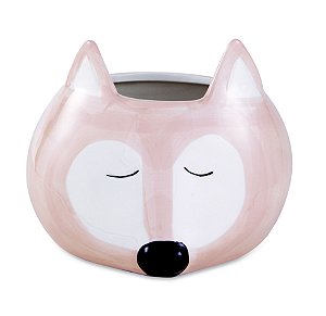 CACHEPOT RAPOSA EM CERAMICA