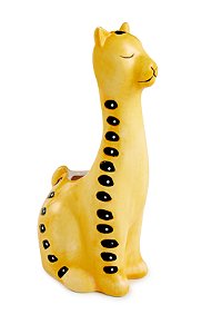 CACHEPOT LEOPARDO EM CERAMICA