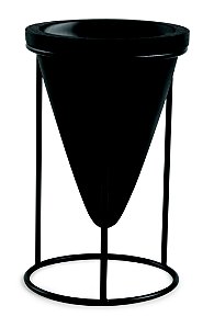KIT CACHEPOT EM CIM COM SUP EM METAL - 2 PCS