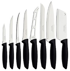 JOGO FACAS INOX 8PC PLENUS PRE