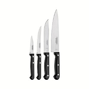JOGO FACAS INOX 4PC ULTRACORTE PRE