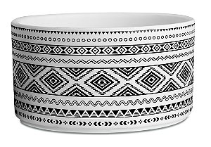 KIT CACHEPOT BRANCO EM CERAMICA - 2 PCS