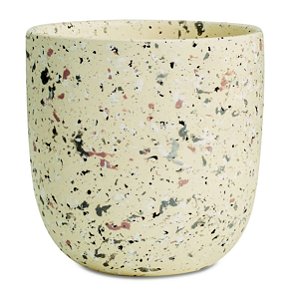 KIT CACHEPOT AREIA EM CERAMICA - 2 PCS
