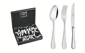 FAQUEIRO ACO INOX 130PCS C/PRATA