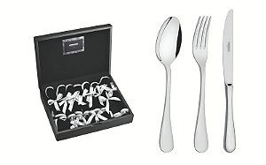 FAQUEIRO ACO INOX 101PCS C/PRATA