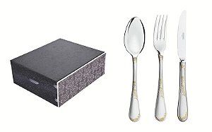 FAQUEIRO ACO INOX 76PCS C/ESTOJO