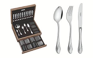 FAQUEIRO ACO INOX 101PCS C/ESTOJO