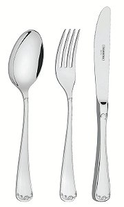 FAQUEIRO ACO INOX 130PCS SEVILHA