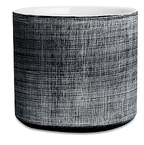 CACHEPOT PRETO EM CERAMICA