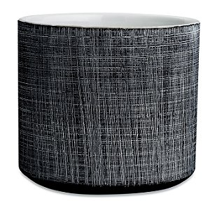 CACHEPOT PRETO EM CERAMICA