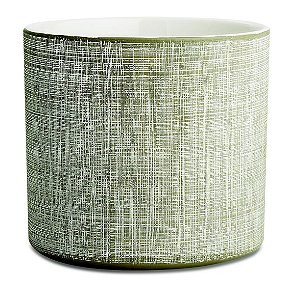 CACHEPOT OFF WHITE EM CERAMICA