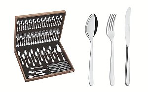 FAQUEIRO ACO INOX 76PC.C/EST.CANNES