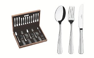 FAQUEIRO ACO INOX 42PCS C/ESTOJO
