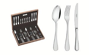 FAQUEIRO ACO INOX 42PCS C/ESTOJO