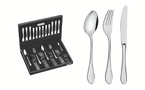 FAQUEIRO ACO INOX 42PCS C/ESTOJO