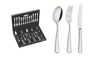 FAQUEIRO ACO INOX 42PCS C/ESTOJO