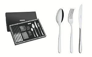 FAQUEIRO ACO INOX 24 PCS CANNES