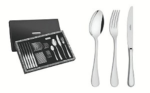 FAQUEIRO ACO INOX 24PCS CLASSIC