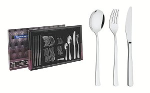 FAQUEIRO ACO INOX 24P.BERLIN BRILHO