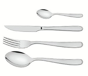 FAQUEIRO ACO INOX 24PCS MARESIAS