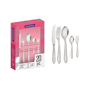 FAQUEIRO ACO INOX 20PCS LAGUNA