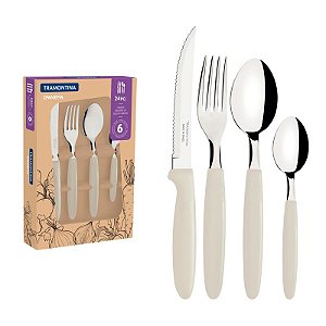FAQUEIRO INOX 24PC IPANEMA CIN