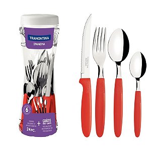 FAQUEIRO INOX 24PC IPANEMA VER