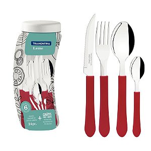 FAQUEIRO INOX 24PC LEME VER