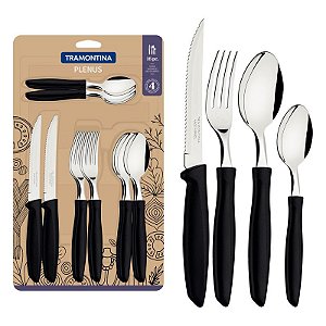 FAQUEIRO INOX 16PC PLENUS PRE