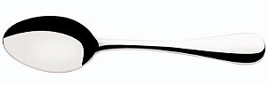 COLHER MESA ACO INOX C/PRATA