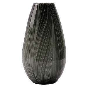 VASO DE VIDRO PRETO