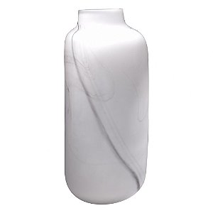 VASO DE VIDRO BRANCO