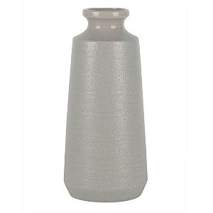 VASO DE CERAMICA CINZA CLARO
