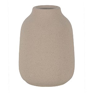 VASO DE CERAMICA BEGE