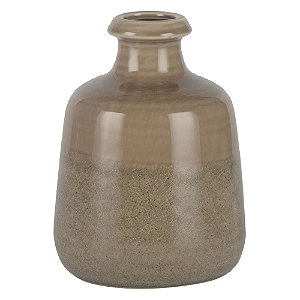VASO DE CERAMICA BEGE