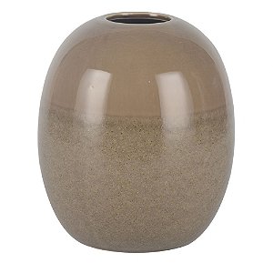 VASO DE CERAMICA BEGE