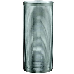 VASO PRATA EM VIDRO