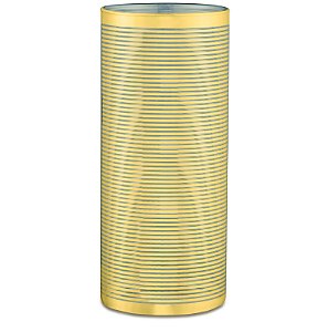VASO DOURADO EM VIDRO