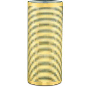 VASO DOURADO EM VIDRO