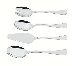 JG.UTENSILIOS ACO INOX 4PCS ZURIQUE