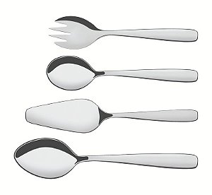 JG. UTENSILIOS ACO INOX 4PCS AMAZO.