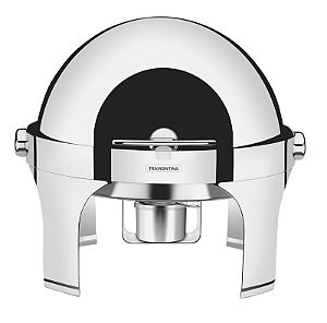 RECHAUD ACO INOX REDONDO TP.GIRAT.