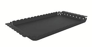 BANDEJA RETANG.ACO INOX PRETO LUCE