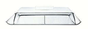 JG.PORTA FRIOS ACO INOX 2P.QUADRATA